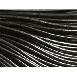 4m - Genuine Black Leather Cord 3mm 4558550005694