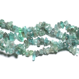 Thread 39cm approx 160pc - Stone Beads - Apatite Rocailles Chips 3-8mm