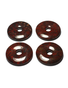 1pc - Piedra colgante - Tiger's Eye Drop 25mm Marrón Oro... 2