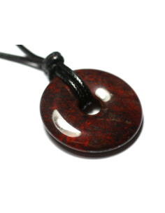 1pc - Piedra colgante - Tiger's Eye Drop 25mm Marrón Oro...