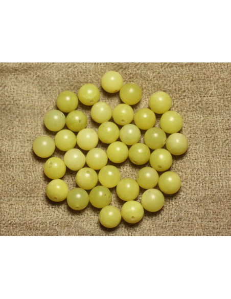 Stone Beads - Lemon Jade 6mm - Sacchetto da 10 pezzi 4558550035189