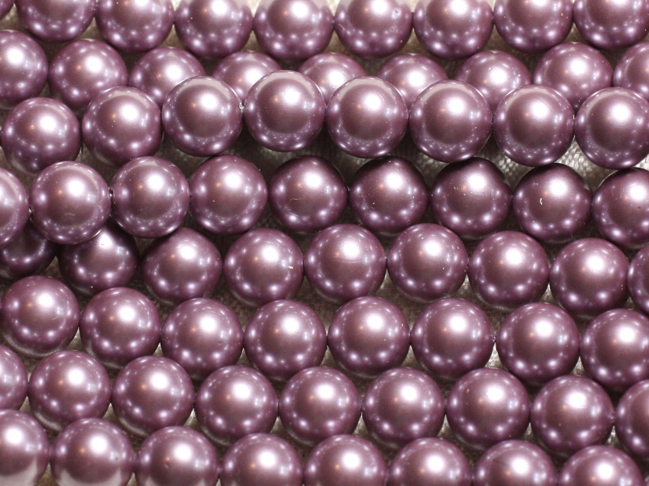 10Stk - Perlen Perlmuttkugeln 8mm ref C7 Pink Lila 4558550004154
