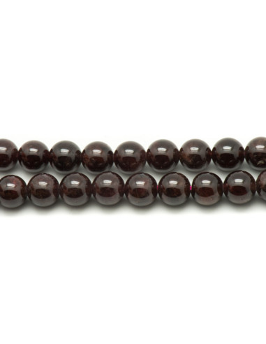 Thread 39cm 37pc approx - Stone Beads - Garnet...