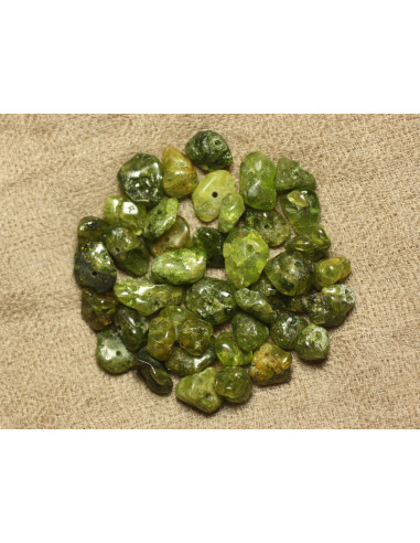 30st - Stenen kralen - Peridot Rocailles Chips...