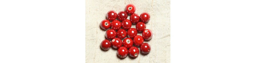 12mm round ceramic beads
