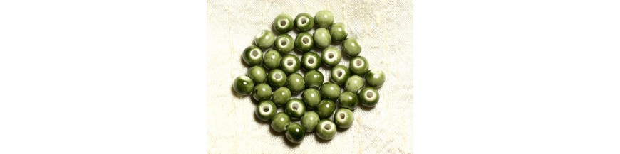 8mm ronde keramische kralen