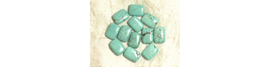 Autres Formes Perles Turquoise Synthèse