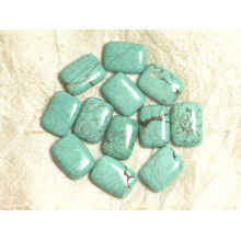 Autres Formes Perles Turquoise Synthèse