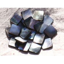 Natural Black Mother of Pearl Beads