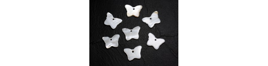 Mother of pearl butterflies