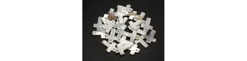 Pendentifs Breloques en Nacre