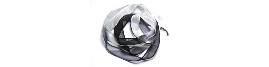 Silk Ribbons Necklaces
