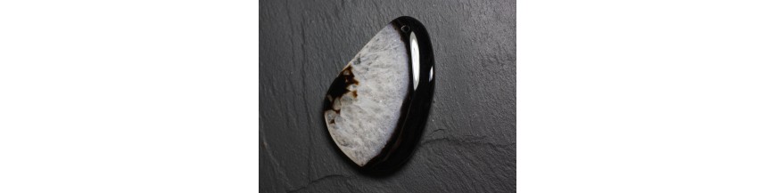 Agate Pendentifs Pierres