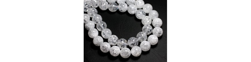 Rock Crystal Quartz Beads