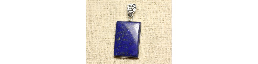 Ciondoli in argento sterling 925 con lapislazzuli
