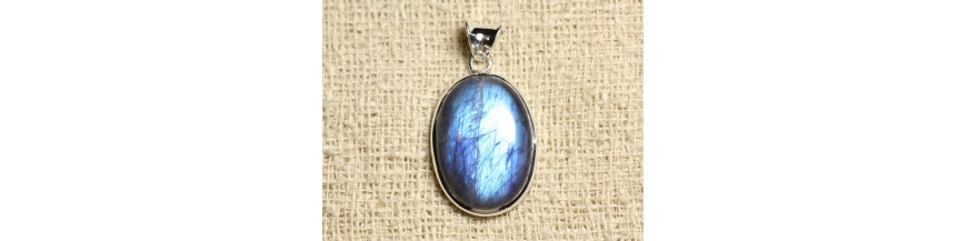 Ciondoli in labradorite argento 925