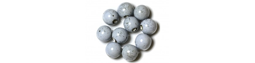 Rondes 20mm Perles Céramique