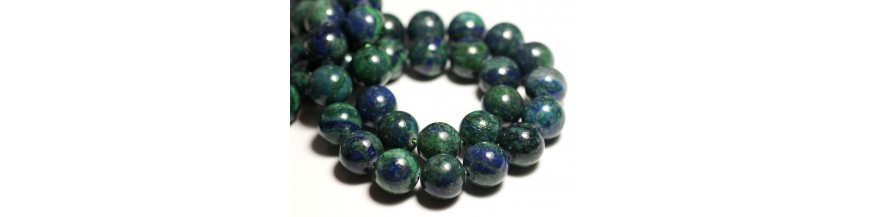 Chrysocolla Chrysoprase perline 