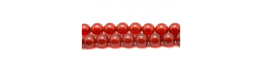 Perlas de Cornalina 