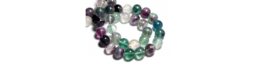Perline di fluorite 