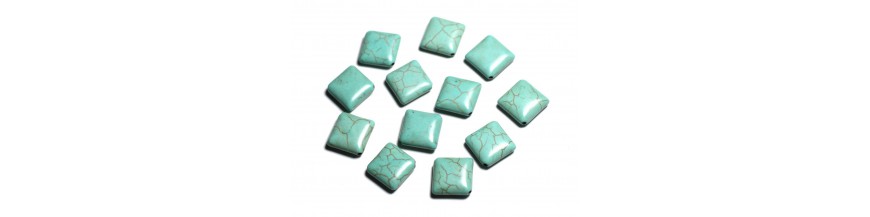 Rhombuses Synthetic Pearls
