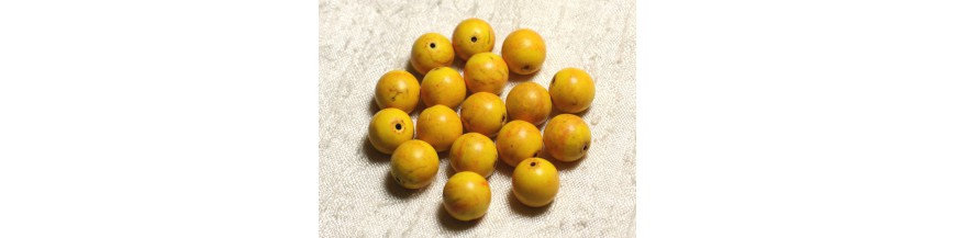 Boules 12mm Turquoise Synthèse
