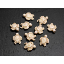 Tortues Perles Turquoise Synthèse