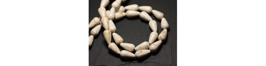 Round Drops 14mm Perline sintetiche turchesi 