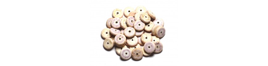 Rondelles 11-18mm synthetische türkisfarbene Perlen 