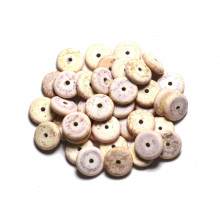 Rondelles 11-18mm synthetische türkisfarbene Perlen 