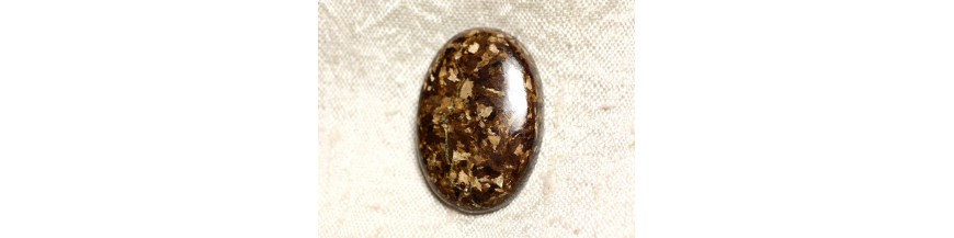 Bronziet cabochons
