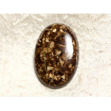 Cabochon in bronzo