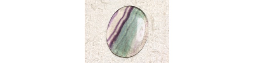 Fluorit-Cabochons