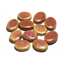 Oval Ceramic Beads