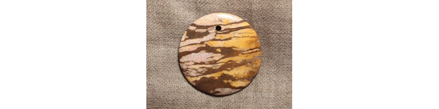 Jaspers Zebra Pendenti Pietre