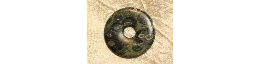 Jaspers Kambaba Green Pendants Stones