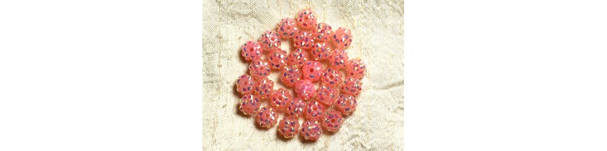 Resin Beads 10x8mm