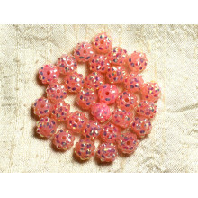 Resin Beads 10x8mm