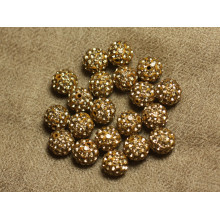 Polymer Beads 8mm and 10mm Strass Round