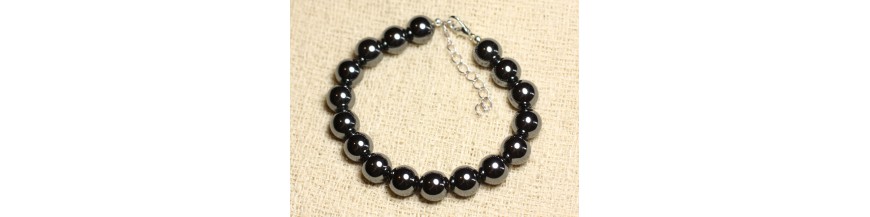 Bracelets Pierres Hématite