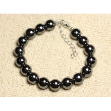 Bracciali con pietre di ematite