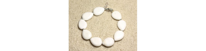 Howlite Magnesite Stones Bracelets