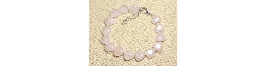 Rose Quartz Stones Bracelets