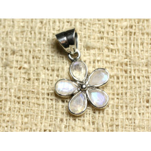 Pendentifs Fleurs Argent 925