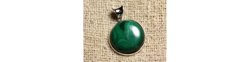 Ciondoli Malachite Argento 925
