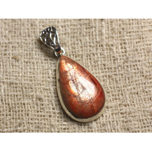 925 Sterling Silver Sunstone Pendants