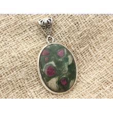 Pendentifs Rubis Zoisite Argent 925