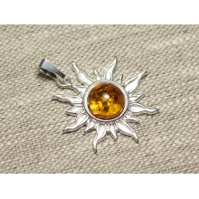 Sterling Silver Sun Pendants