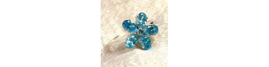 Ringe N113 Steine Silber 925