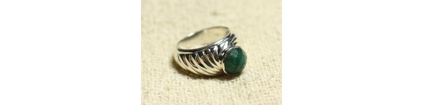 Ringe N121 Steine Silber 925